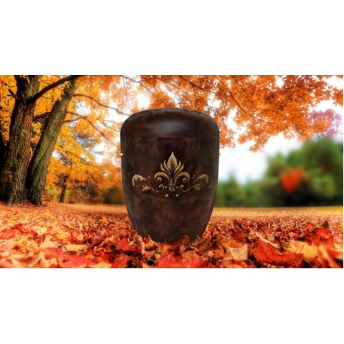 Biodegradable (Brown) Cremation Ashes Urn / Casket - SERENITY